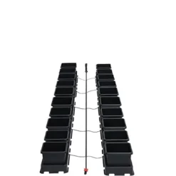AutoPot 20 Pot Easy2Grow Hydroponic System with 2.2 Gallon Pots Black