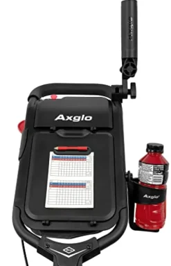 Axglo Flip n’ Go Pro Golf Push Cart White/Grey