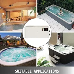AYCHLG Swimming Pool Heater Thermostat 85000 Btu/Hr for Pools, Spas, and Bathtubs