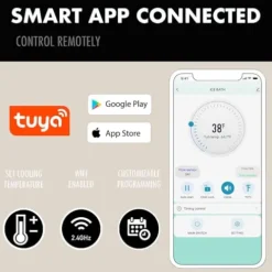 AYCHLG 110V Ice Bath Chiller with WiFi & UV for Cold/Hot Immersion Therapy