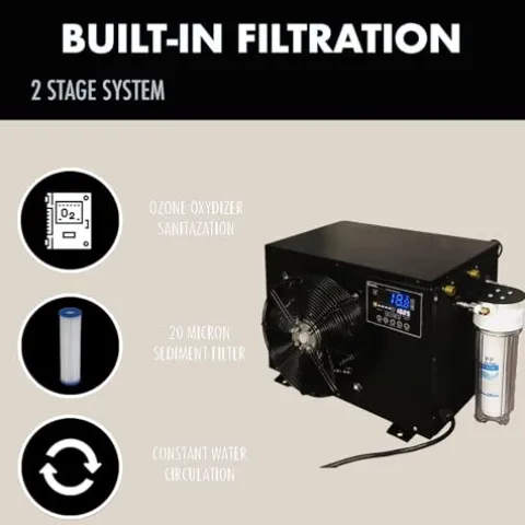 AYCHLG 110V Ice Bath Chiller with WiFi & UV for Cold/Hot Immersion Therapy