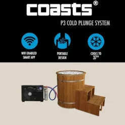 AYCHLG 110V Ice Bath Chiller with WiFi & UV for Cold/Hot Immersion Therapy