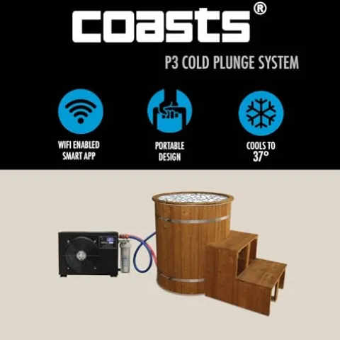 AYCHLG 110V Ice Bath Chiller with WiFi & UV for Cold/Hot Immersion Therapy