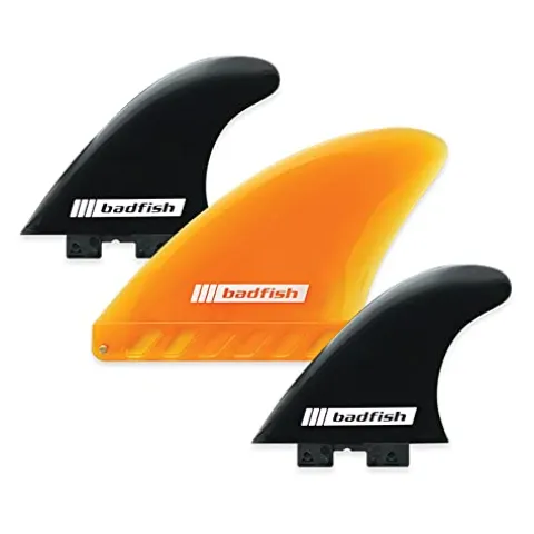 Badfish River Shred Inflatable Stand Up Paddle Board White/Yellow