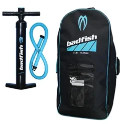 Badfish River Shred Inflatable Stand Up Paddle Board White/Yellow