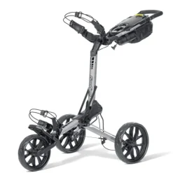 Bag Boy Slimfold 3 Wheel Golf Push Cart Silver/Black