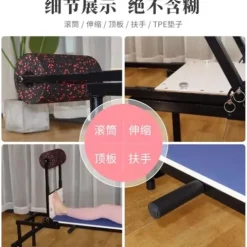 BailingDS Leg Stretcher Machine Flexibility Trainer Medium White