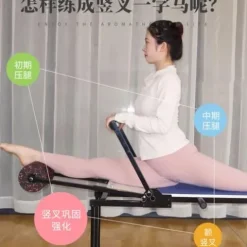 BailingDS Leg Stretcher Machine Flexibility Trainer Medium White