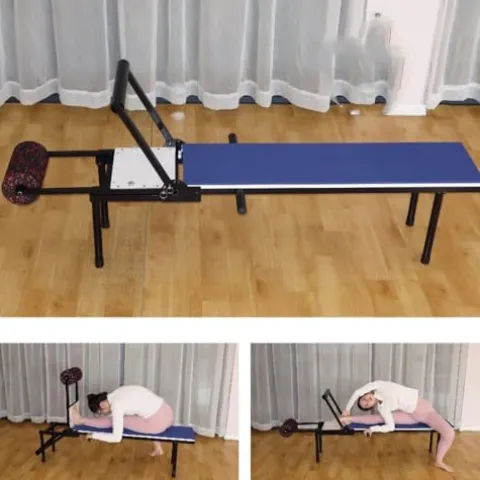 BailingDS Leg Stretcher Machine Flexibility Trainer Medium White