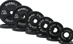 BalanceFrom Cast Iron Plate Weight Plate for Strength Training and Weightlifting Style #2