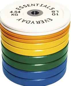 BalanceFrom Olympic Bumper Plate Weight Plate Colored