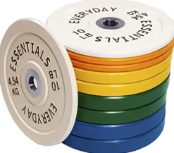 BalanceFrom Olympic Bumper Plate Weight Plate Colored