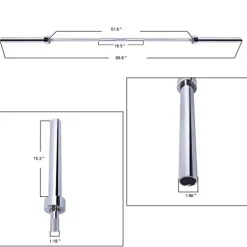 BalanceFrom Olympic Bumper Plate Weight Set Black