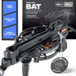 BALLISTA BAT Reverse Draw Mini Crossbow Black
