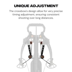 BALLISTA MegaBat Crossbow for Hunting and Fishing Black