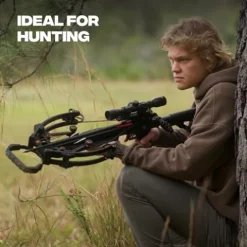 BALLISTA MegaBat Crossbow for Hunting and Fishing Black