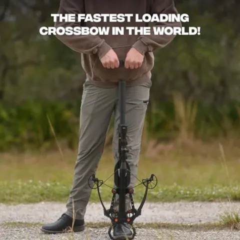 BALLISTA MegaBat Crossbow for Hunting and Fishing Black