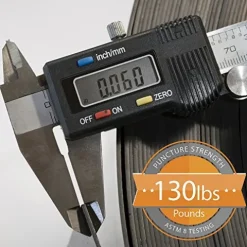 Bamboo Shield Bamboo Root Barrier/Water Barrier 200ft x 24in x 60mil Black