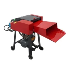 Banfluxion 220V 6-Blade Hay Cutter Pulverizer Grass Crusher Red