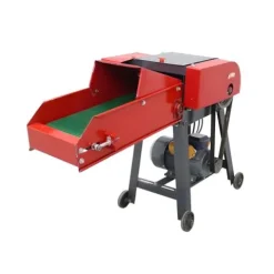 Banfluxion 220V 4-Blade Hay Cutter Pulverizer Red