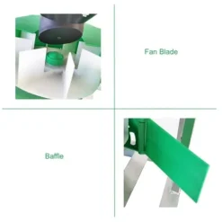 Banfluxion 12V 150W Electric Fertilizer Spreader Stainless Steel ATV Broadcast Spreader