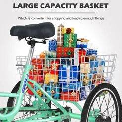 Barbella Adult Folding Tricycles Green