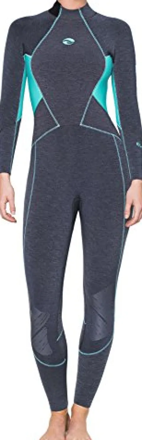 Bare Evoke 7mm Full Wetsuit Aqua Blue