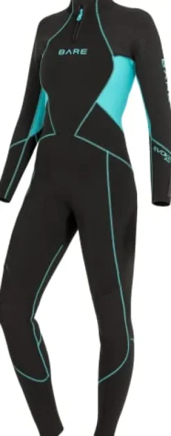 Bare Evoke Women’s Wetsuit 3MM Aqua