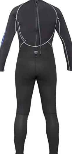 Bare Men’s Velocity Ultra Wetsuit Blue 3MM | Omnired Material | Full Stretch Neoprene
