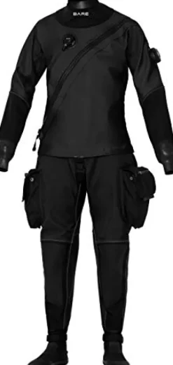 Bare Women’s Expedition HD2 Tech Drysuit Medium Tall Black