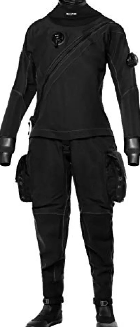 Bare Women’s X-Mission Evolution Tech Drysuit Black
