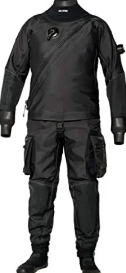 Bare X-Mission Evolution Drysuit Black M Large