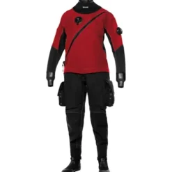 Bare X-Mission Evolution Drysuit Red M Large