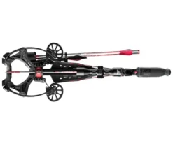 BARNETT Hyper Raptor Crossbow Package with 4×36 Scope, 3 HyperFlite Arrows Black