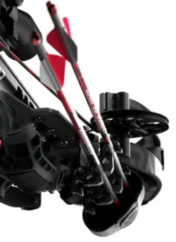 BARNETT Hyper Raptor Crossbow Package with 4×36 Scope, 3 HyperFlite Arrows Black