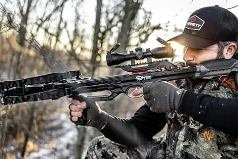 BARNETT Raptor BCX Tactical Crossbow with Illuminated Scope Camo