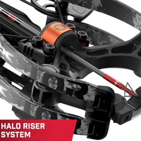 BARNETT Raptor BCX Tactical Crossbow with Illuminated Scope Camo