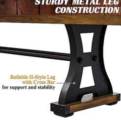 Barrington Billiards Coventry Shuffleboard Table Gray/Light Wood Grain/Dark Wood Grain