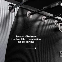 Barrington Billiards Foosball Table 58″ Irvine Black/Grey