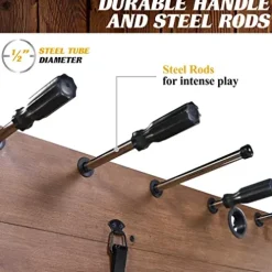 Barrington Billiards 3-in-1 Combination Game Table 54″ Wood Grain/Concrete