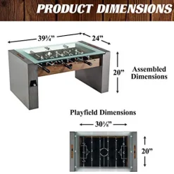Barrington Billiards Urban Coffee Table Grey/Brown