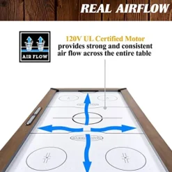 Barrington Billiards Urban Arcade Air Powered Hockey Wood Grain/Cement