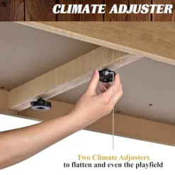 Barrington Billiards Urban Shuffleboard Table Gray/Brown