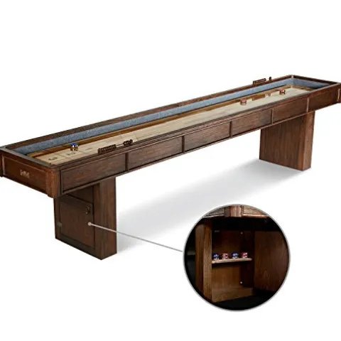Barrington Billiards Webster Shuffleboard Table Gray