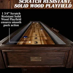 Barrington Billiards Webster Shuffleboard Table Gray