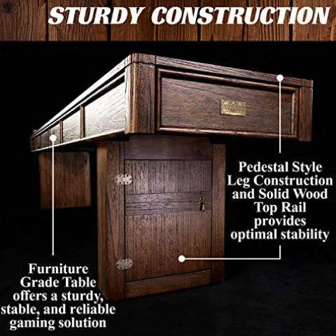 Barrington Billiards Webster Shuffleboard Table Gray