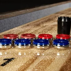 Barrington Billiards Webster Shuffleboard Table Gray