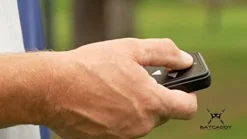 BAT-CADDY ELECTRIC GOLF CADDY X4R Advanced Lithium 36-Hole Golf Push Cart Phantom Black