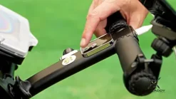 BAT-CADDY ELECTRIC GOLF CADDY BATCADDY X8R Advanced Lithium Golf Push Cart Titanium Silver