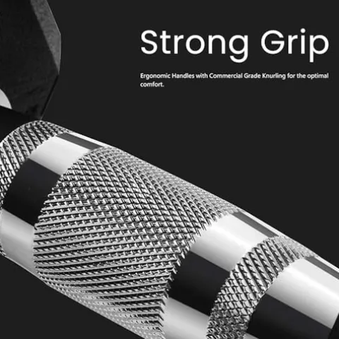 BBRUN Weight Dumbbells Set with Rack 450-550 lbs Black